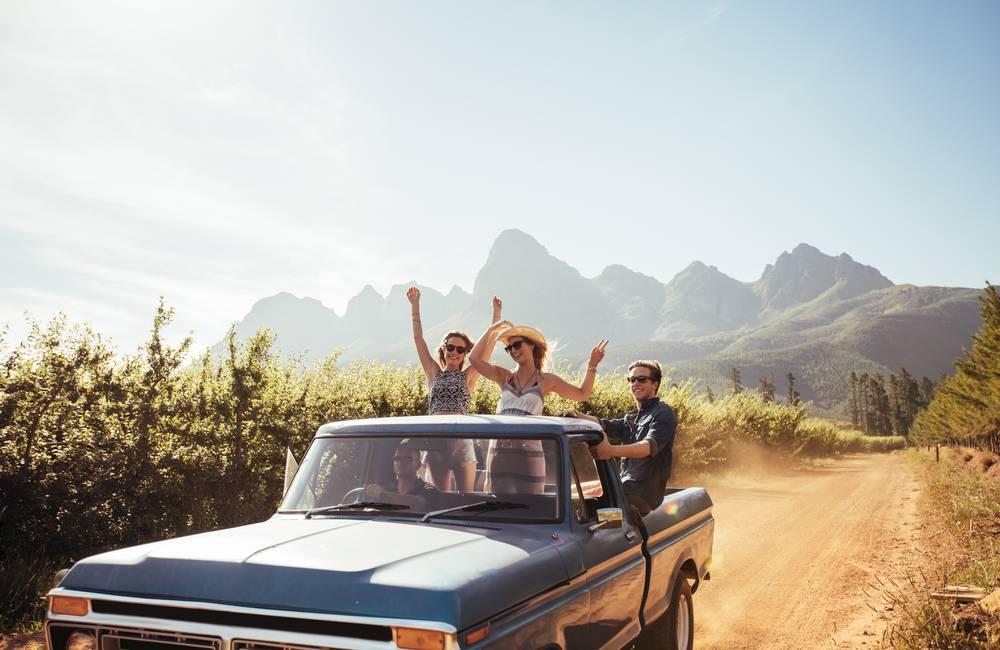 It’s Usually Illegal To Ride In Back Of A Pickup Truck ©Jacob Lund/Shutterstock.com