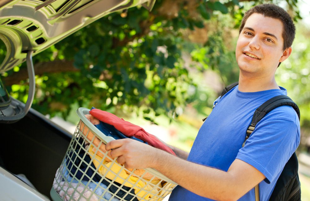 Put A Laundry Basket In The Trunk ©eurobanks / Shutterstock.com