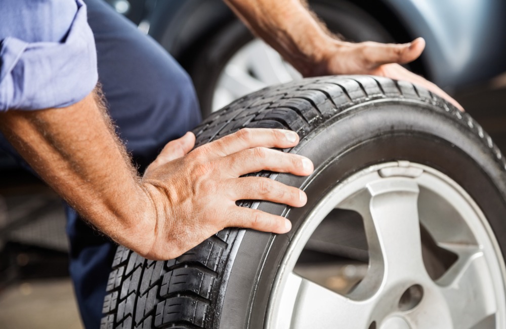 Replace Tires Every 25,000 To 80,000 Miles ©Tyler Olson/Shutterstock.com
