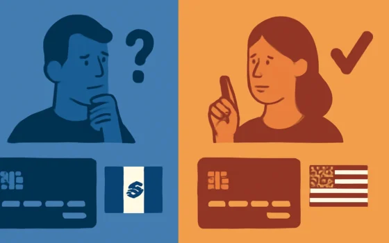 Los principales mitos y verdades sobre el uso de tarjetas de crédito en México y Estados Unidos.