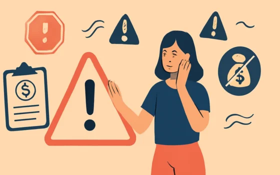 Señales de advertencia que no puedes ignorar antes de solicitar un préstamo personal