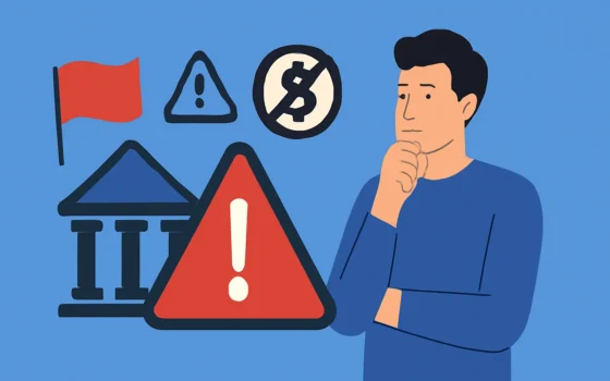 Señales de advertencia que no puedes ignorar antes de solicitar un préstamo personal