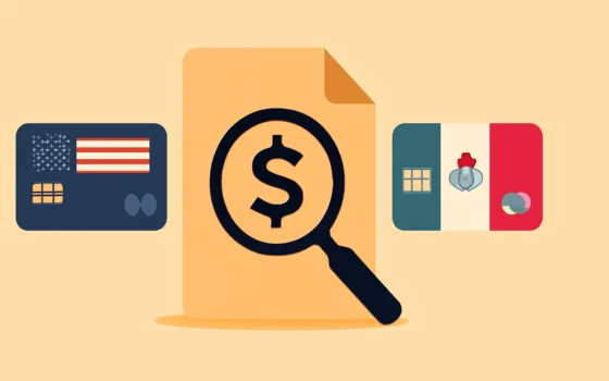 Comisiones ocultas en las tarjetas de crédito de EE. UU. y México: lo que pocos consumidores notan.